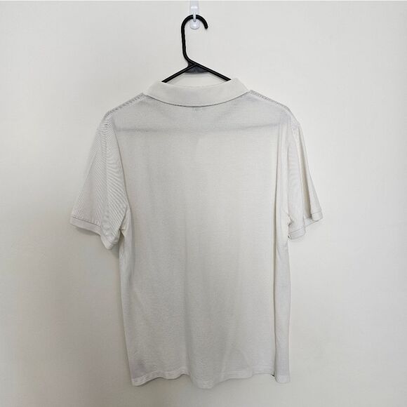 Hugo Boss Mens White Polo Size Large - Picture 5 of 6